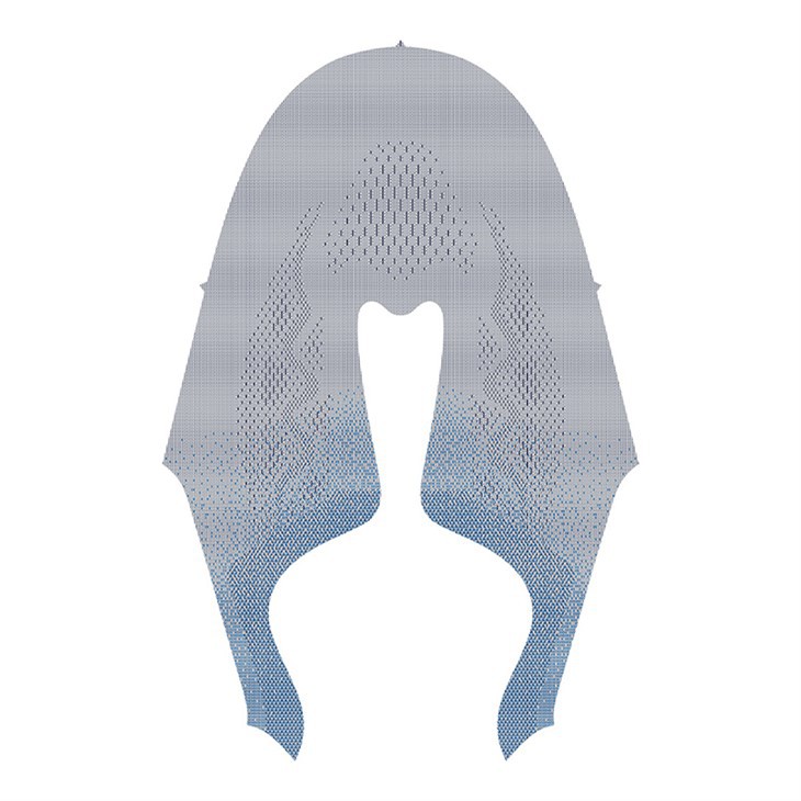 Flyknit võrkjalatsi pealispind